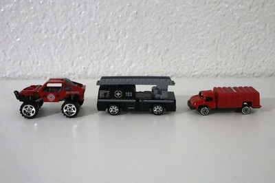 MIX BRAND Diecast Fire Feuerwehr SET - 3 Pieces # 148