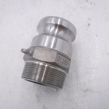 2" PT Coupling 316 Stainless Steel 20F Male Adapter x Pipe Thread 2400620