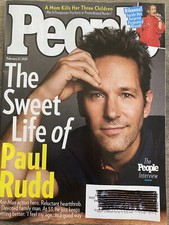 PEOPLE Magazine February 27, 2023 PAUL RUDD - Rihanna Free US Shipping PEOPLE Magazine February 27, 2023 PAUL RUDD - Rihanna Free US Shipping