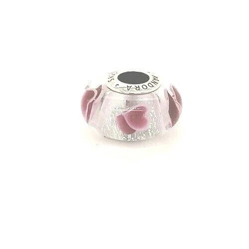 Pandora murano heart charm sale