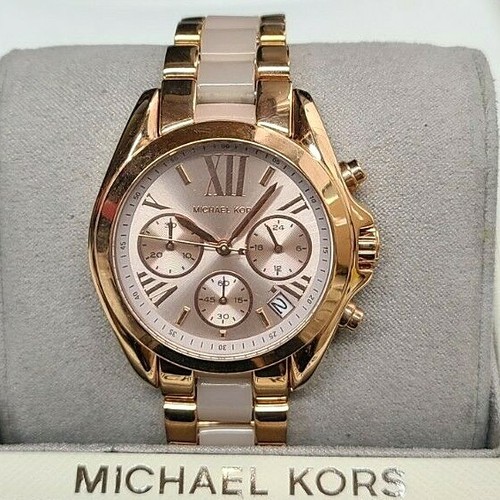 Bradshaw Rose Gold-Tone Watch MK6066 