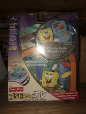 Krusty Krab Adventures Sponge Bob Fisher-Price Interactive DVD NEW / Sealed
