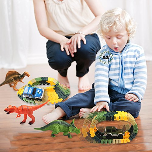 homofy dinosaur race track