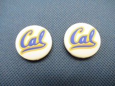TWO 2X "CAL" MASCOT SILICONE VIBRATION DAMPENERS TENNIS RACQUETS