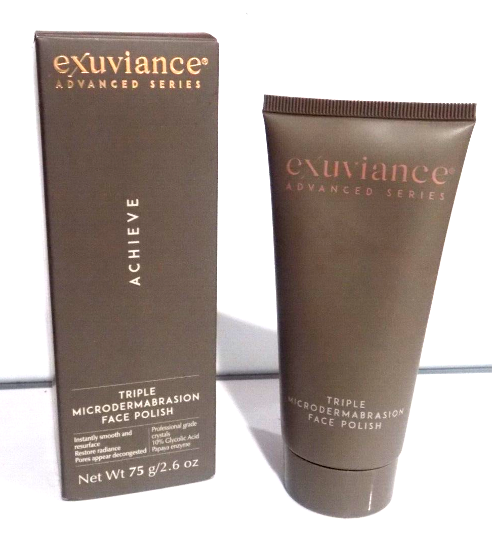 Exuviance Achieve Triple Microdermabrasion Face Polish 2.6 oz *NOT