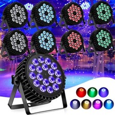 10X 270W 18LED Stage Lights 4 IN 1 RGBW LED DMX Par Light Party DJ Disco Show US