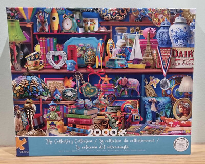 Ceaco 2000-teiliges Puzzle Die Sammlersammlung schwer zu finden