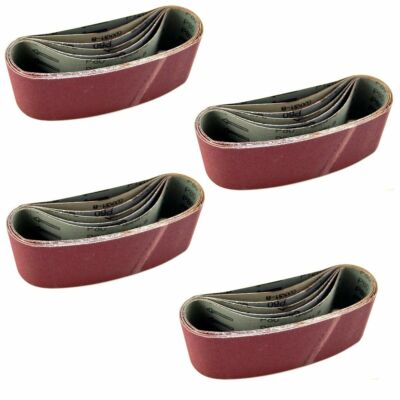 24 x Bandschleifpapier 75 x 480 mm Schleifpapier Bandschleifer Schleifband