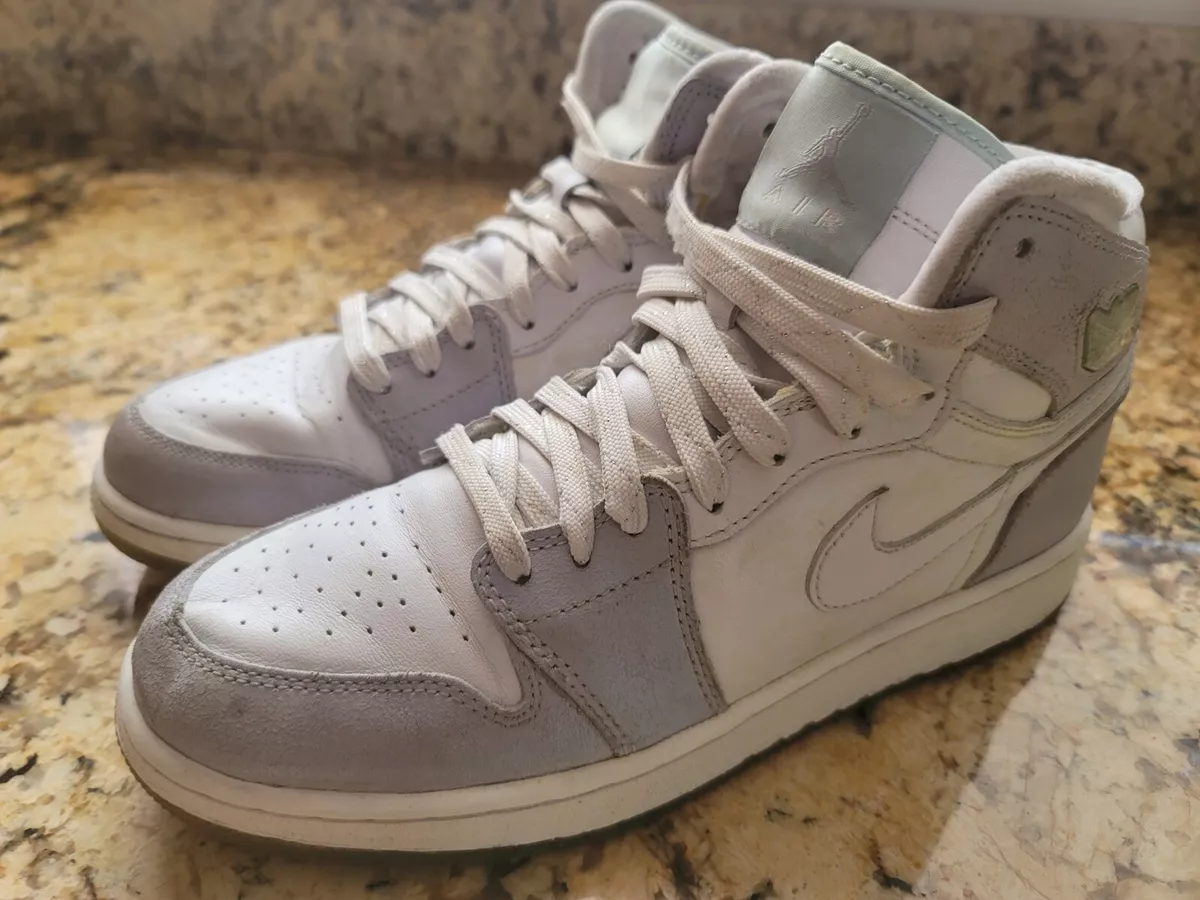 Jordan 1 sales white natural grey