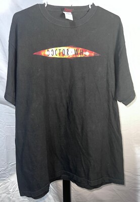 Dr Who T Shirt Black Size L