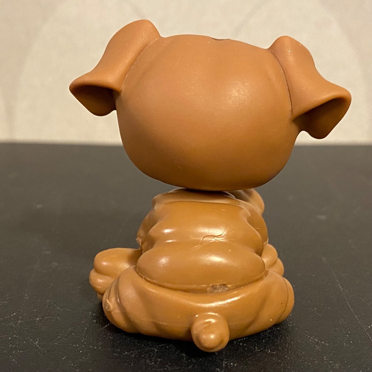 Figurine Littlest PetShop - Chien Bouledogue - Réf. 881 - Occasion