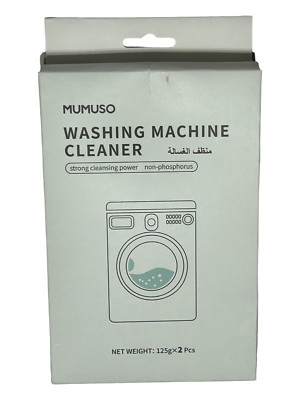 Washing Machine Cleaner - Strong Non-Phosphorus Cleansing Powder - 2x 4.4oz Bags