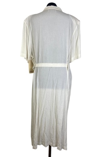Damen Vintage 90er Zweireiher Kurzarm Kleid | Größe EU 46 - Bild 7 von 10