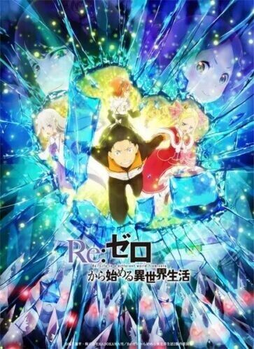 Dvd Re Zero Kara Hajimeru Isekai Dublado + Ovas