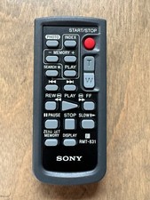 OEM Genuine Sony RMT-831 Remote Control for Sony HandyCam Camcorder Video Camera
