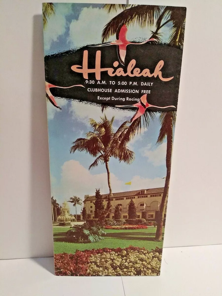 Vintage Hialeah, Miami, Florida Visitors Guide MP 782