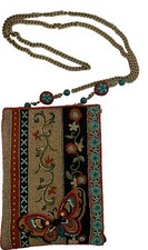 Beautiful Mary Frances Journey Mini Crossbody Handbag with Butterfly Purse