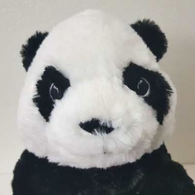 IKEA Black & White Plush Panda Bear KRAMIG Plush Toy 12