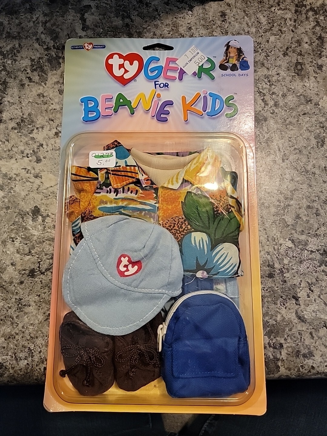 TY Gear  Beanie Kids School Days Outfit Shirt Pants Shoe Hat Backpack Hawaiian