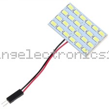 24x 12V 3W 5730 SMD LED Light Panel Board Car Interior Dome Reading Lamp Light