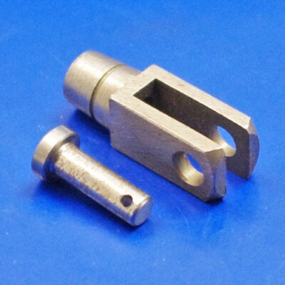 Clevis and Yoke - 3/16'' Diameter Pin, 3/16'' BSF Left Hand Thread