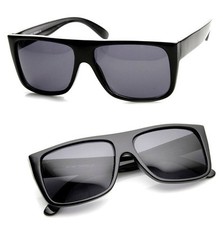 80's Retro Classic Old School Eazy E. Hardcore Flat Top Sunglasses