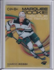2022-23 OPC MARQUEE ROOKIE 3D # 3D-MR MARCO ROSSI WILD