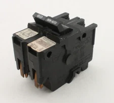FPE 2P60NA Black Handle Non-Auto Circuit Breaker