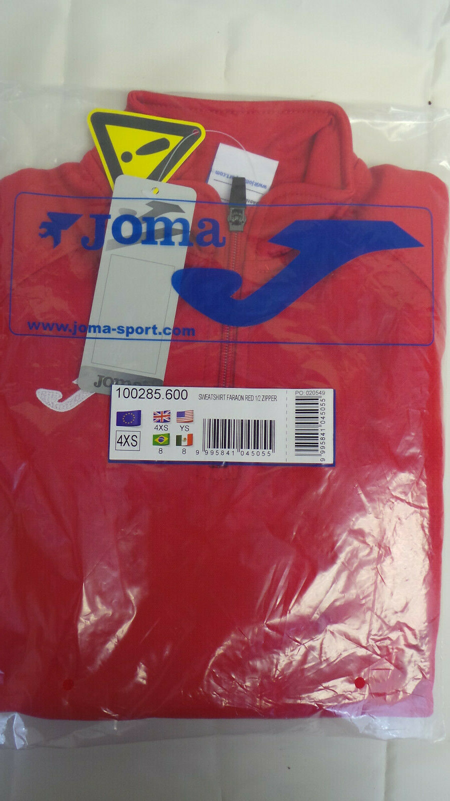 Joma Felpa Con Cerniera E Collo Alto – Modello Faraon, Calda In Pile Per Uomo, Taglie Forti (XXXL Disponibile) - 5