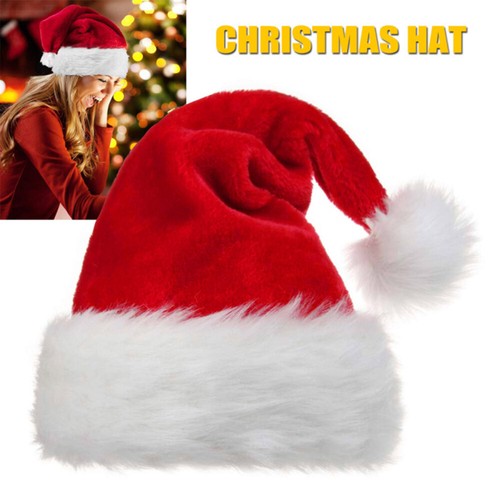 Christmas Santa Hat Santa Claus Children Adult Hat Cosplay Hat Festival Hat US - Picture 16 of 18