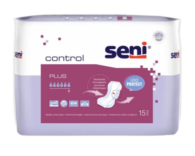 Seni Control Plus Inkontinenzeinlage Einlage 16 x 15 Stück (240 Stück)