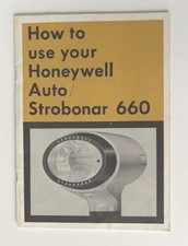 Honeywell Auto/Strobonar 660 Instruction Manual