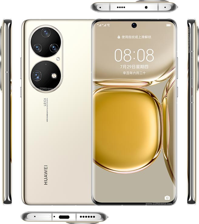 HUAWEI P50 Pro 4G Smartphone 256GB HarmonyOS Snapdragon 888 6.6" OLED CN Version