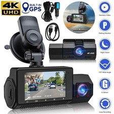 Dash Camera Car DVR GPS Tracking Cam Video Recorder Parking Monitor Night Vision