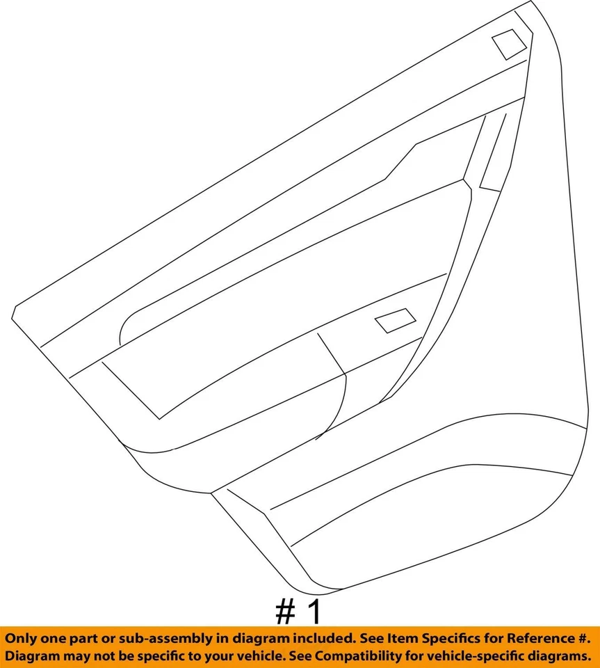 SE ADAPTA A CHEVROLET AVEO5 2009-2011 MOLDURA ASM RR S D BEIGE 96954252 - NUEVO OEM Foto 3 de 3
