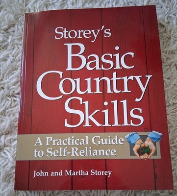 Huge Homesteading Book New Storey's Basic Country Skills Self-Reliance