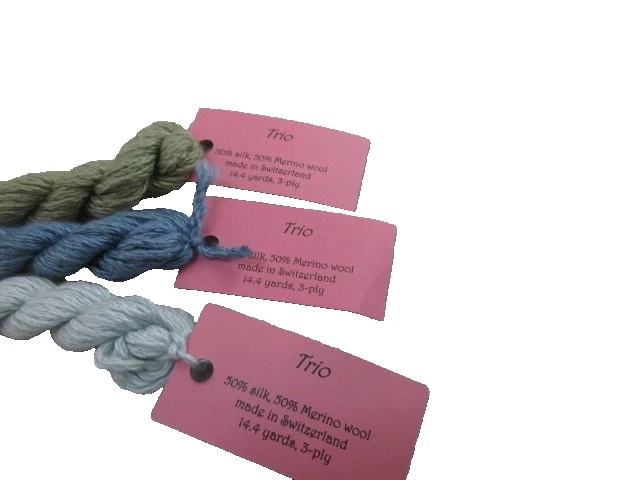 Brown Paper Packages Trio  3 Skeins Assorted Colors  14.4 yards NEW  H130 - Image 3 of 3