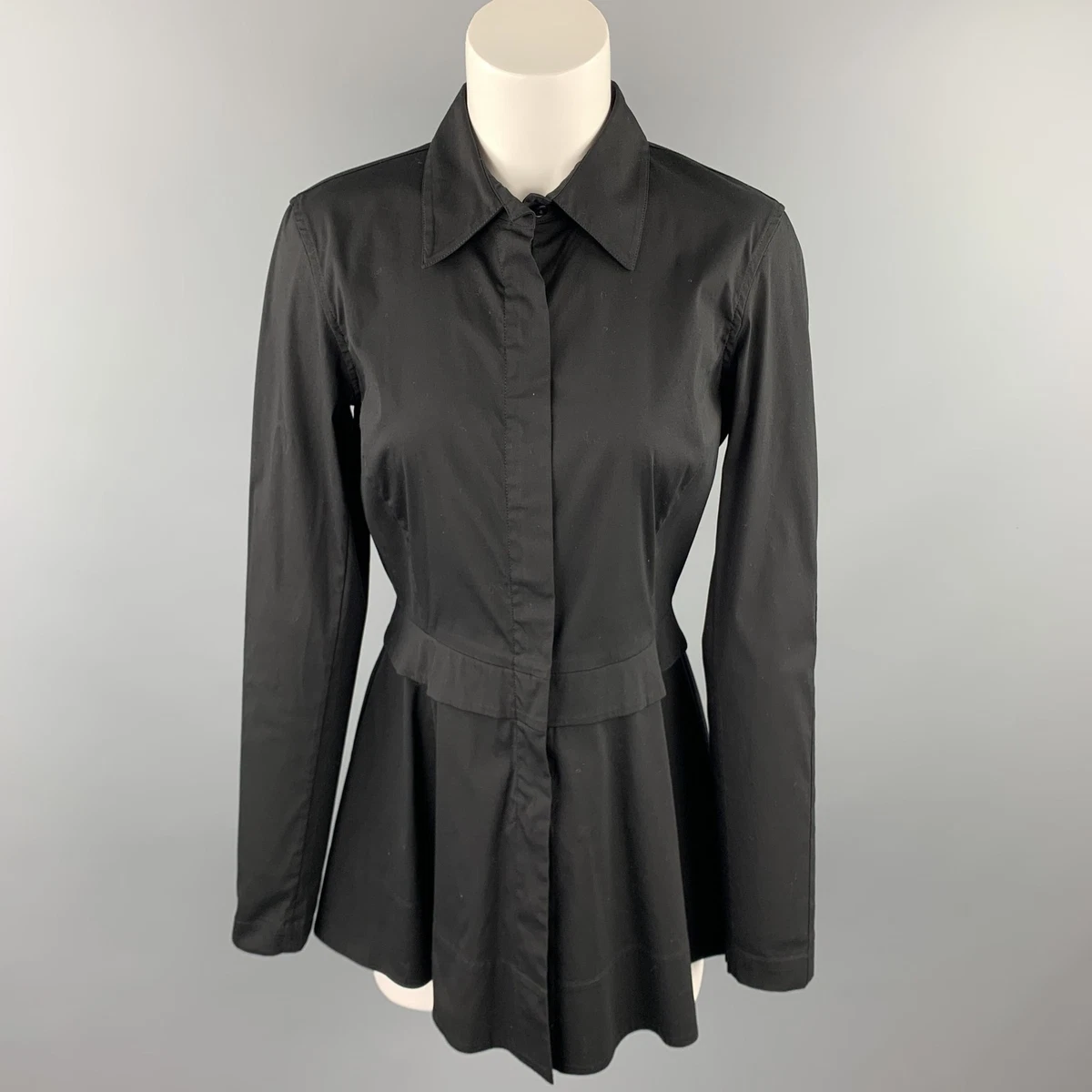 Jupe Mi-laine Donna Karan New York - 95% Cachemire, Noir, Taille S, Très Bon état