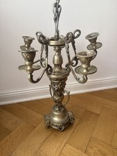 Antiker Kerzenst&auml;nder Sterling Silber Kerzenleuchter