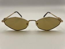 MIU MIU SMU 56Z GOLD SUNGLASSES 56-17-145 NEW