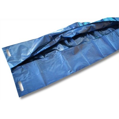 Leichensack Leichentuch Bergungshülle Body Bag Unfallhülle schwarz 2200 x 900 mm