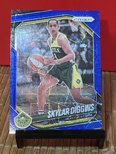 2025 Panini Prizm WNBA Skylar Diggins Blue Velocity #123
