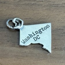 James Avery My Washington DC Sterling Silver Charm Pendant