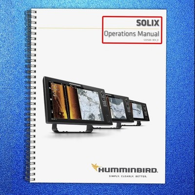HUMMINBIRD SOLIX G1 G2 Operations Manual - STEEL WIRE CLOSURE - TOUGH COVERS