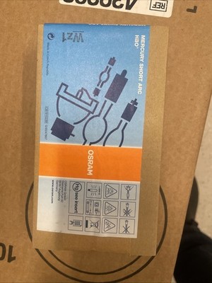 LAST 1 New, Factory Sealed Osram Mercury Short Arc HBO Lamp 69182-1 HBO 103 W/2