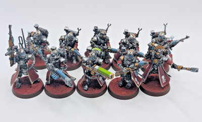 Warhammer 40k Adeptus Mechanicus Skitarii Vanguard Ad Mech Well Painted GW 40 k