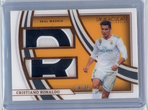 Cristiano Ronaldo 2022-23 Panini Immaculate Collection Jumbo Dual Patches /25