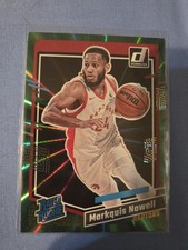 2023-24 Panini Donruss - Rated Rookie Markquis Nowell #238 Holo Green Laser (RC)