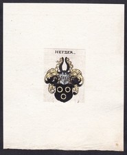 Hetzer Wappen Blason