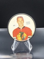 1960-61 SHIRRIFF NHL HOCKEY COIN #66 Pierre Pilote , Chicago Blackhawks